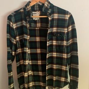 American Eagle Plaid Button Down
